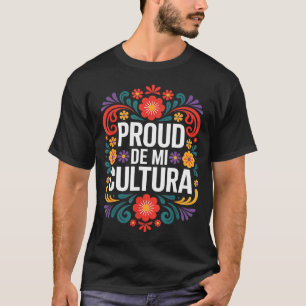Grappig trots op mijn Mexicaanse culturele erfgoed T-shirt