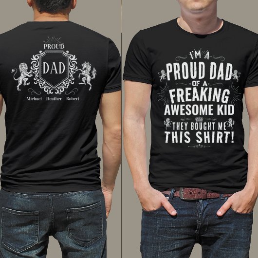 Grappig Trotse Vader Geweldige Kind  Style Gift T-shirt