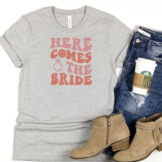 Grappig Trouwejurk T-shirt voor de Bruid