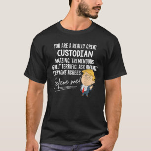 Grappig Trump 2020 echt geweldig bewaarcadeau T-shirt