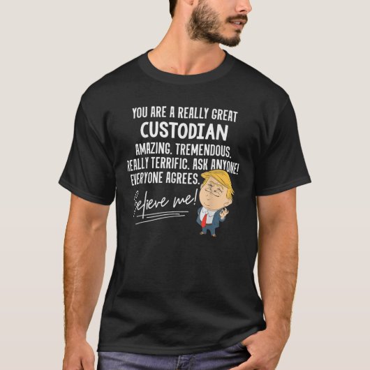 Grappig Trump 2020 echt geweldig bewaarcadeau T-shirt (Voorkant)