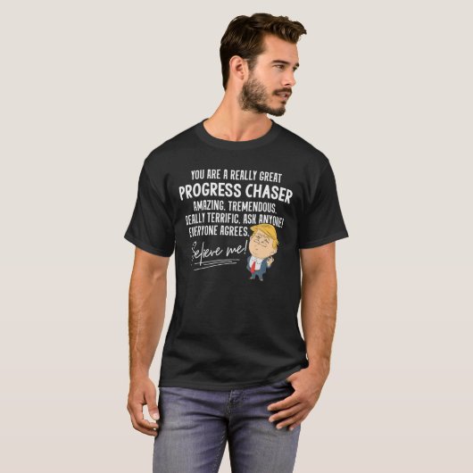 Grappig Trump 2020 Echt geweldig, veel succes met  T-shirt (Voorkant volledig)