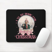 Grappig Trump 2024 wordt kerstmis thuis Muismat (Met muis)