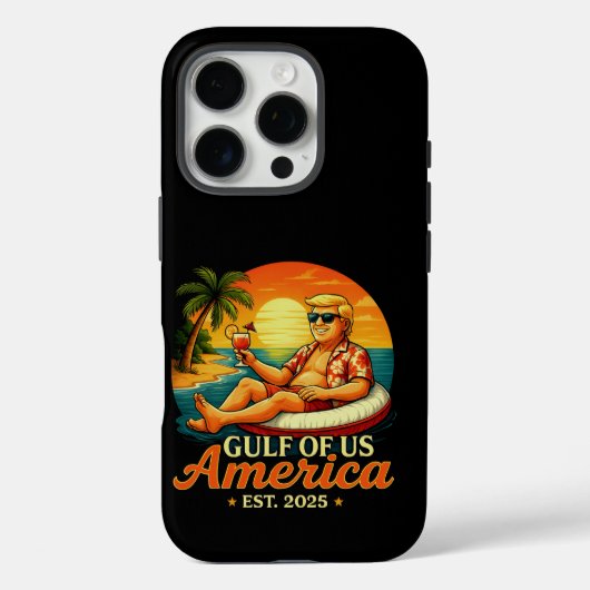Grappig Trump Amerika's Golf 2025 Case-Mate iPhone Case (Achterkant)