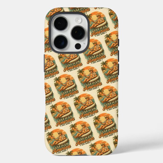 Grappig Trump Amerika's Golf 2025 Case-Mate iPhone Case (Achterkant)