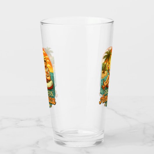  Grappig Trump Amerika's Golf 2025 Glas (Links)