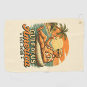  Grappig Trump Amerika's Golf 2025 Golfhanddoek (Horizontaal)