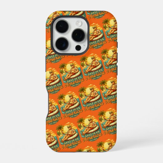  Grappig Trump Amerika's Golf 2025 iPhone Hoesje (Achterkant)