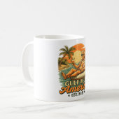  Grappig Trump Amerika's Golf 2025 Koffiemok (Voorkant links)