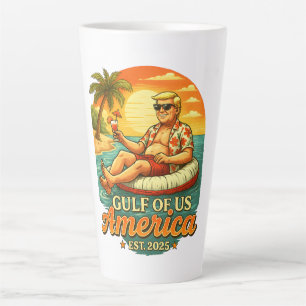 Grappig Trump Amerika's Golf 2025 Latte Mok