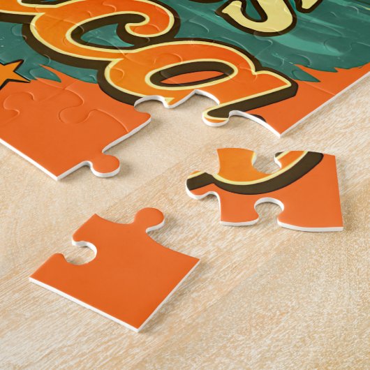 Grappig Trump Amerika's Golf 2025 Legpuzzel (Zijkant)