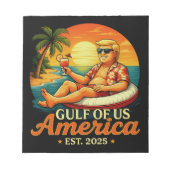  Grappig Trump Amerika's Golf 2025 Notitieblok (Voorkant)