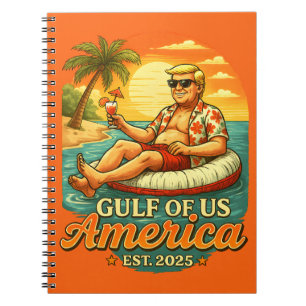 Grappig Trump Amerika's Golf 2025 Notitieboek