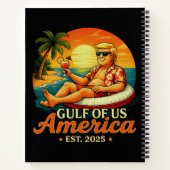  Grappig Trump Amerika's Golf 2025 Notitieboek (Achterkant)