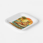  Grappig Trump Amerika's Golf 2025 Papieren Bordje (Gebogen)