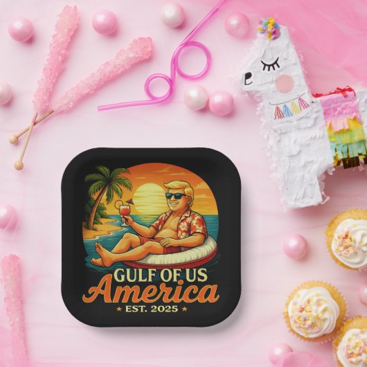  Grappig Trump Amerika's Golf 2025 Papieren Bordje (Feest)