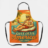  Grappig Trump Amerika's Golf 2025 Schort (Voorkant)
