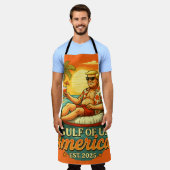  Grappig Trump Amerika's Golf 2025 Schort (Gedragen)