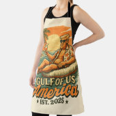  Grappig Trump Amerika's Golf 2025 Schort (Insitu)