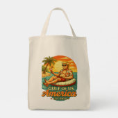 Grappig Trump Amerika's Golf 2025 Tote Bag (Achterkant)