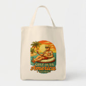 Grappig Trump Amerika's Golf 2025 Tote Bag (Voorkant)