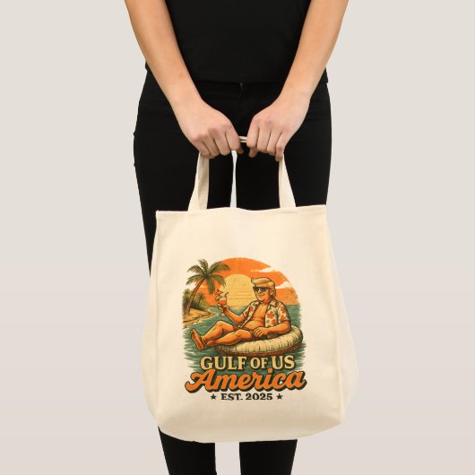  Grappig Trump Amerika's Golf 2025 Tote Bag (Voorkant (product))