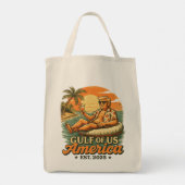  Grappig Trump Amerika's Golf 2025 Tote Bag (Achterkant)
