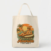  Grappig Trump Amerika's Golf 2025 Tote Bag (Voorkant)