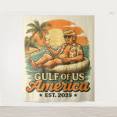  Grappig Trump Amerika's Golf 2025 Wandkleed (Voorkant)