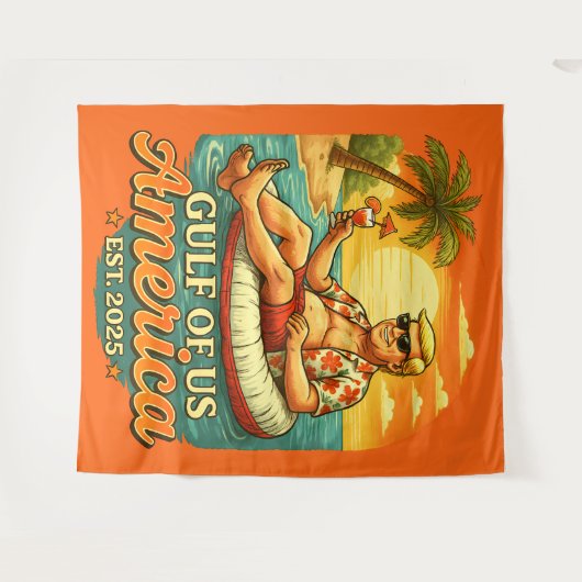  Grappig Trump Amerika's Golf 2025 Wandkleed (Voorkant (horizontaal))