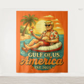  Grappig Trump Amerika's Golf 2025 Wandkleed (Voorkant)