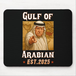 Grappig Trump Arabische Golf 2025 - Trump Golf van Muismat