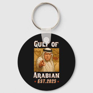 Grappig Trump Arabische Golf 2025 - Trump Golf van Sleutelhanger