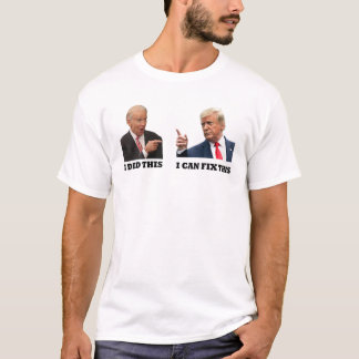 Grappig Trump Biden, dat ik dit anti B kan oplosse T-shirt
