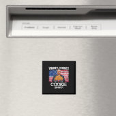Grappig Trump Christmas Design Winner Cookie Magneet (Insitu (Vaatwasser))