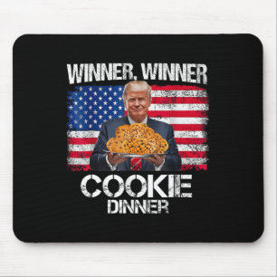 Grappig Trump Christmas Design Winner Cookie Muismat