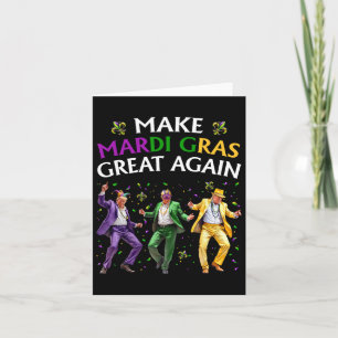 Grappig Trump dansen maakt Mardi Gras weer geweldi Kaart