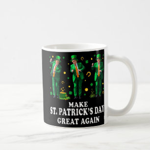 Grappig Trump dansen maken St. Patrick's Day gewel Koffiemok