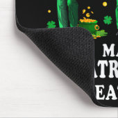 Grappig Trump dansen maken St. Patrick's Day gewel Muismat (Hoek)