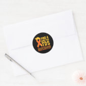 Grappig Trump Derangement Syndrome TDS Awareness R Ronde Sticker (Envelop)