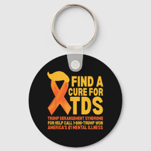 Grappig Trump Derangement Syndrome TDS Awareness R Sleutelhanger