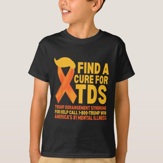 Grappig Trump Derangement Syndrome TDS Awareness R T-shirt (Voorkant)