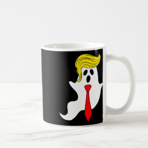 Grappig Trump Ghost Trump Hair Halloween Donald Tr Koffiemok