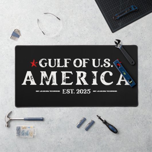 Grappig Trump Golf van Amerika 2025 4 juli Bureaumat (Werkstation)