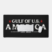 Grappig Trump Golf van Amerika 2025 4 juli Bureaumat (Keyboard & Muis)