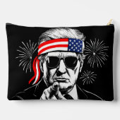 Grappig Trump Golf van Amerika 2025 4 juli Etui (Achterkant)