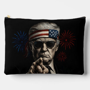 Grappig Trump Golf van Amerika 2025 4 juli Etui