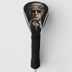 Grappig Trump Golf van Amerika 2025 4 juli Golfheadcover