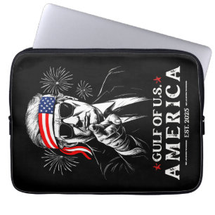 Grappig Trump Golf van Amerika 2025 4 juli Laptop Sleeve