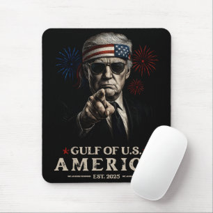 Grappig Trump Golf van Amerika 2025 4 juli Muismat